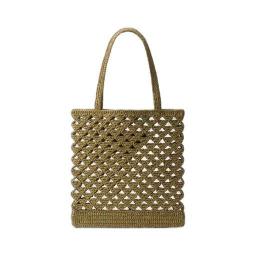 Crochet tote bag