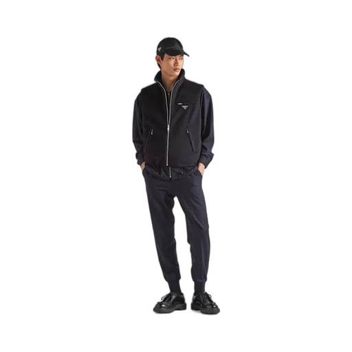 Cashmere down vest