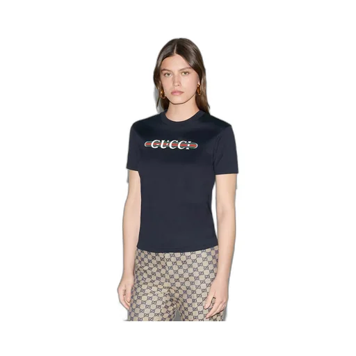 Gucci print cotton jersey T-shirt