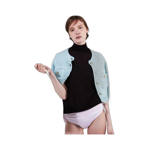 Poplin bikini bottom
