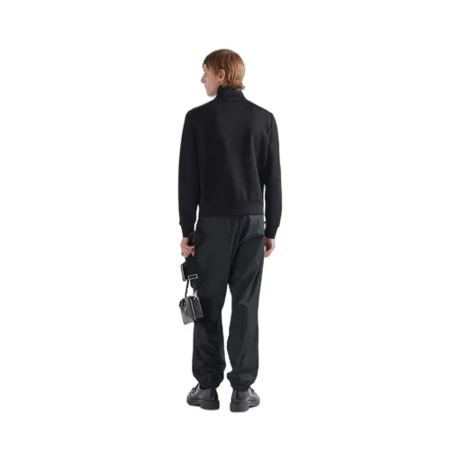 Sweatshirt with Re-Nylon details