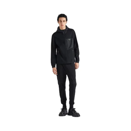 Technical cotton and Re-Nylon pants