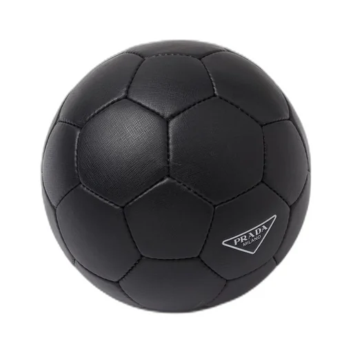 Saffiano leather soccer ball