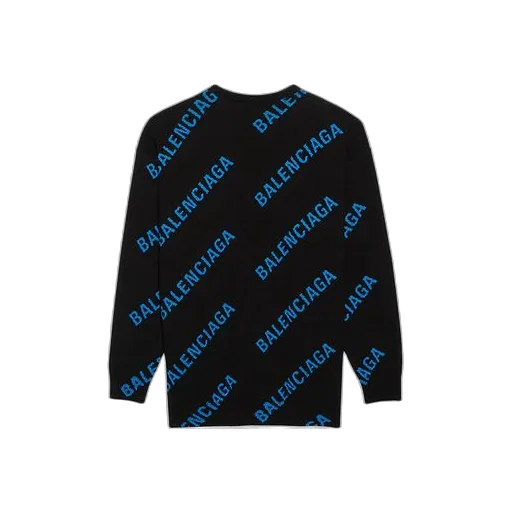 Allover Logo Crewneck Sweater