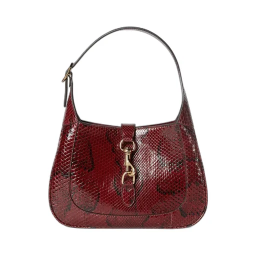 Gucci Jackie python shoulder bag