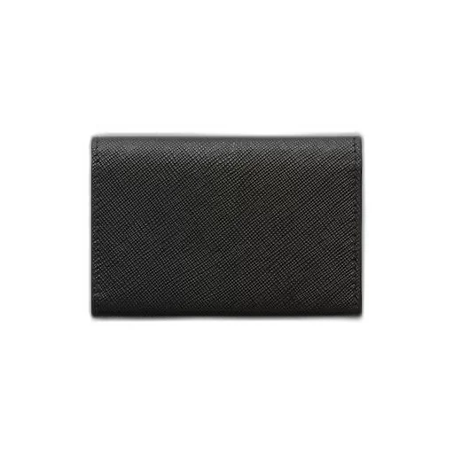 Saffiano leather card holder