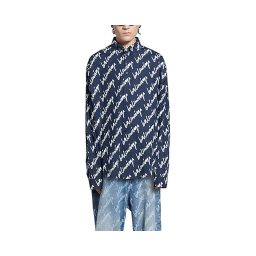 Scribble Logo Short Sleeve Shirt Large Fit