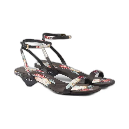 Satin sandals