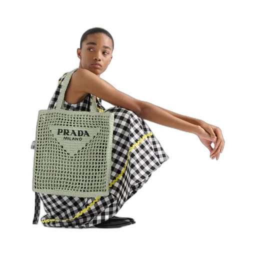 Crochet tote bag