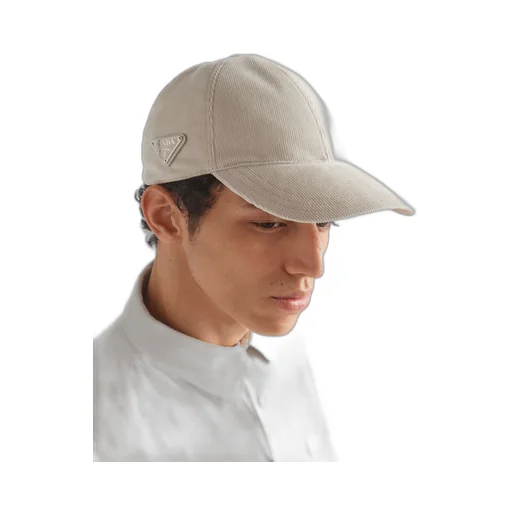 Corduroy baseball cap