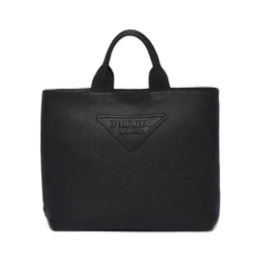 Leather tote