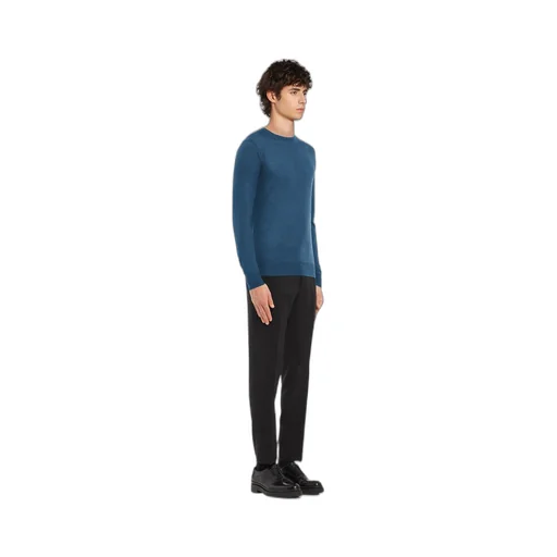Soft Cashmere Crew-Neck Sweater
