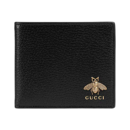 Animalier leather coin wallet
