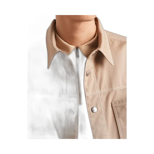 Stretch cotton shirt
