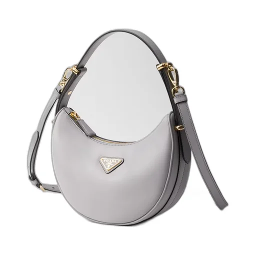 Prada Arqué leather shoulder bag