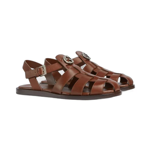 Men's sandal with buckle