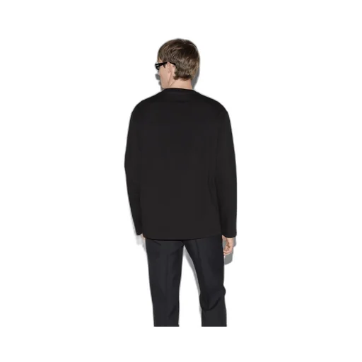 Cotton jersey long sleeve T-shirt