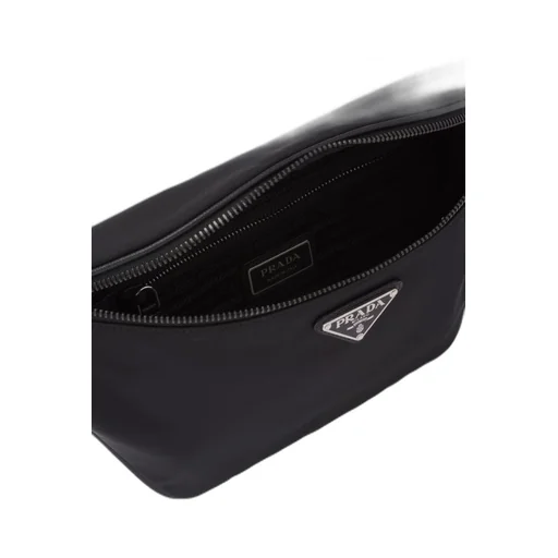 Re-Nylon and Saffiano leather belt bag