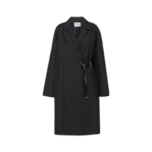 Single-breasted kid mohair coat
