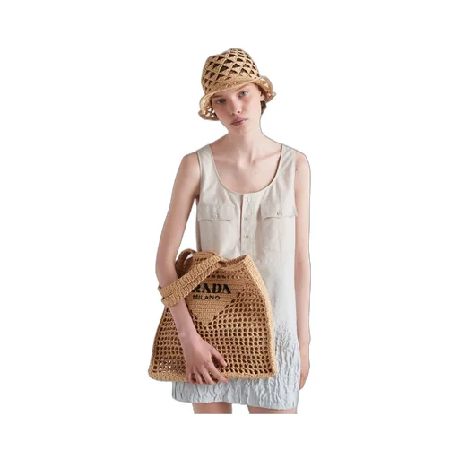 Crochet tote bag
