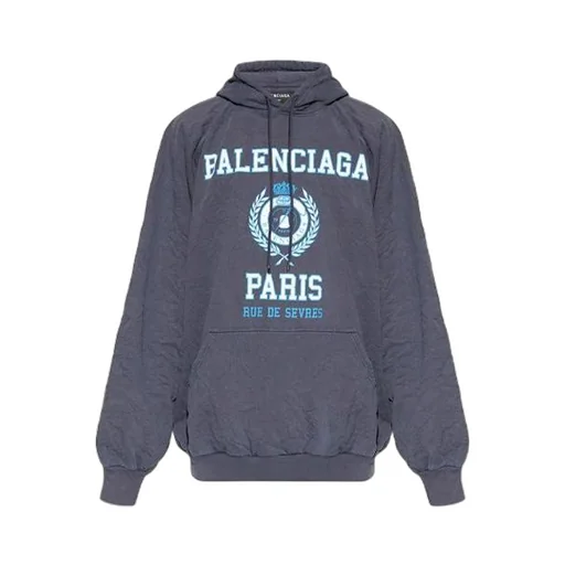 Est. 1917 College Logo Print Hoodie