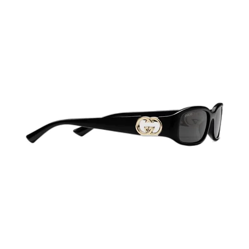 Rectangular frame sunglasses