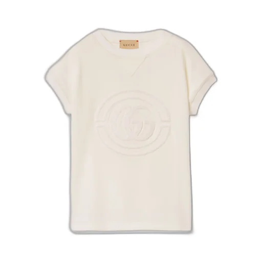 Children's cotton T-shirt with embroidery