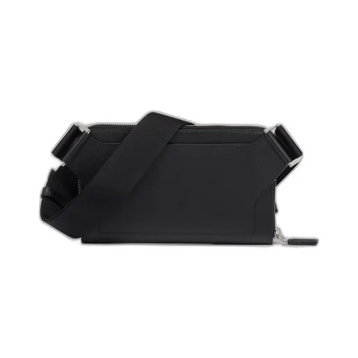 Saffiano leather belt bag