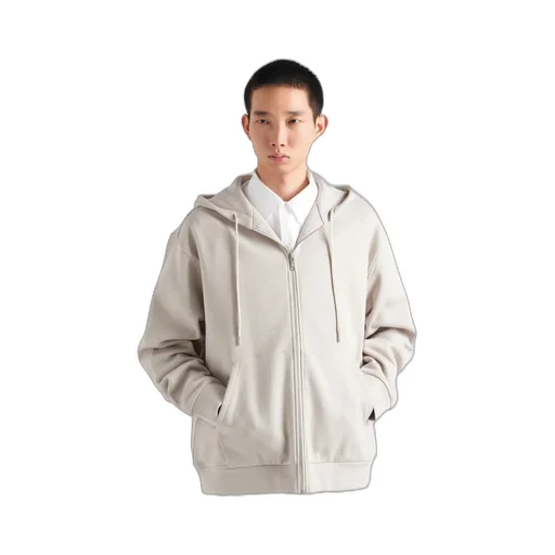Cotton and cashmere hoodie