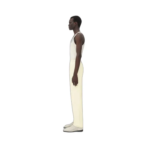 Shiny Leather Elasticated Trousers