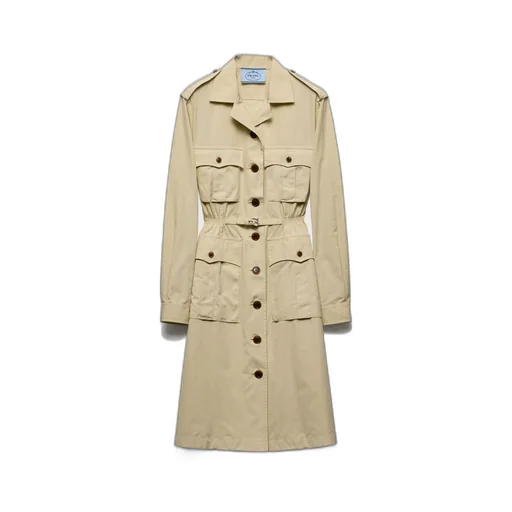 Poplin shirt-dress