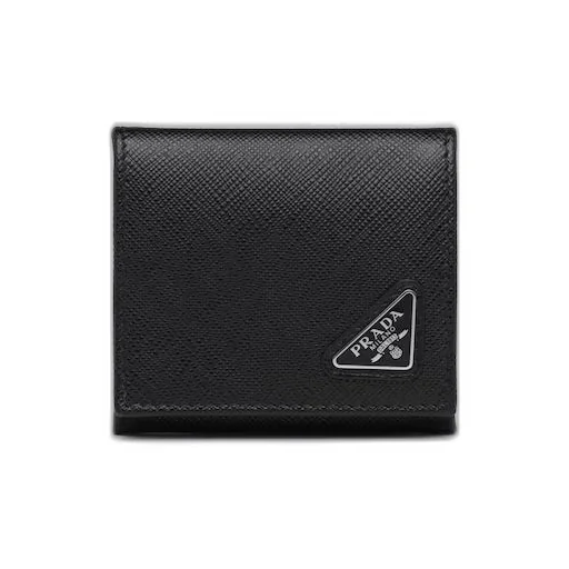 Saffiano leather coin purse