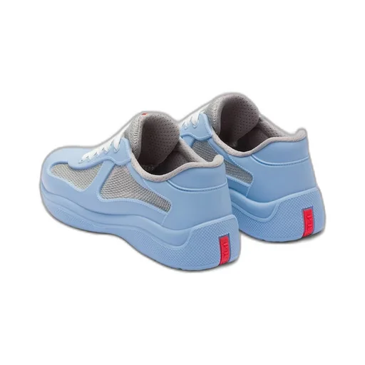 Prada America's Cup Soft rubber and bike fabric sneakers