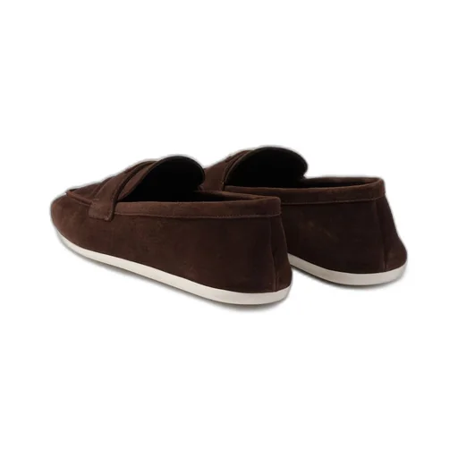 Suede loafers