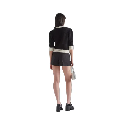 Cashmere and silk cardigan