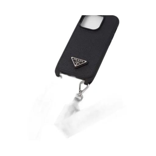 Saffiano leather cover for iPhone 14