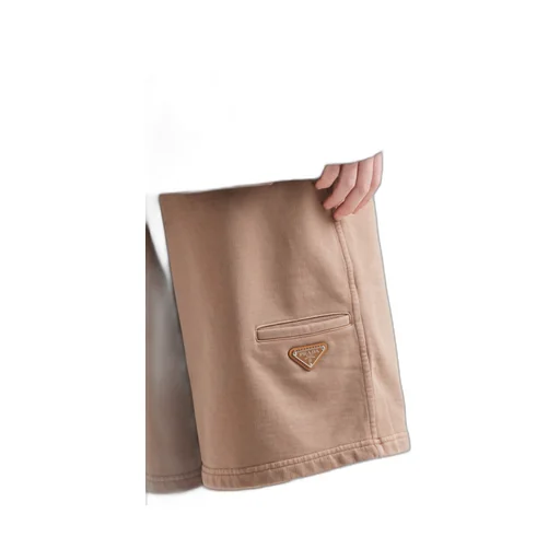 Cotton fleece Bermudas