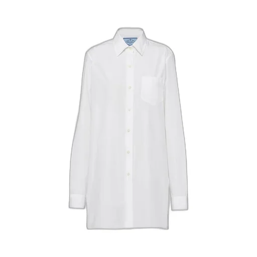 Poplin mini shirtdress