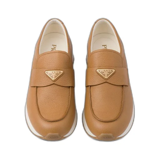 Leather loafers