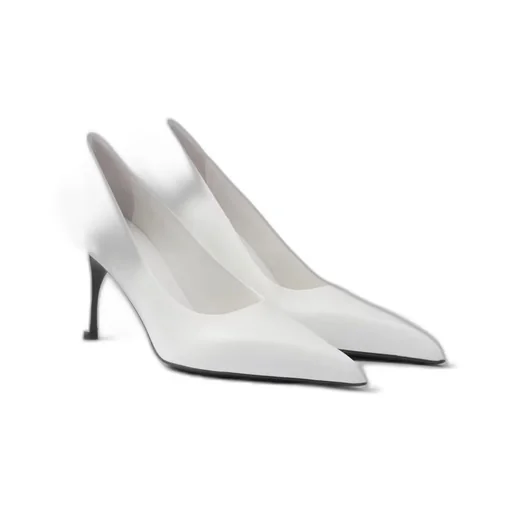Leather pumps