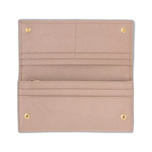 Large Saffiano Leather Wallet