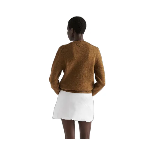 Wool and cashmere crew-neck sweater