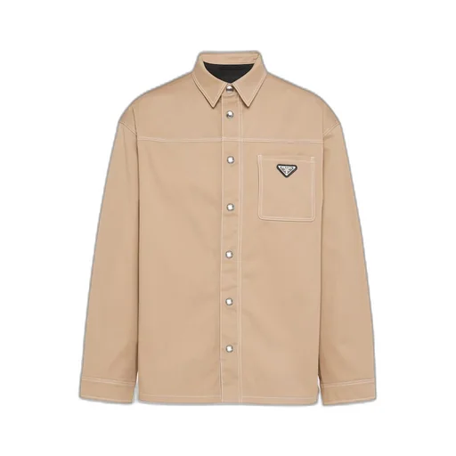 Stretch cotton shirt