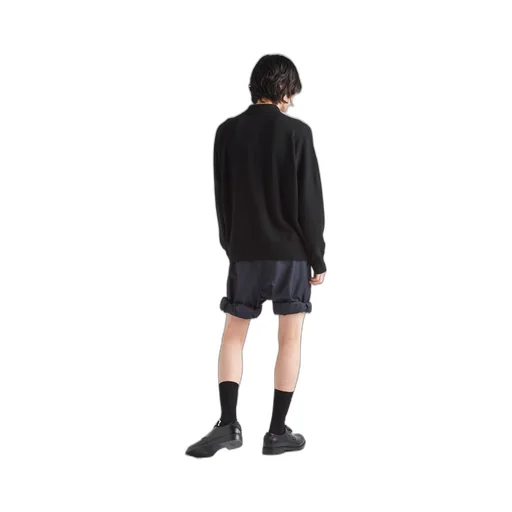 Cashmere polo shirt