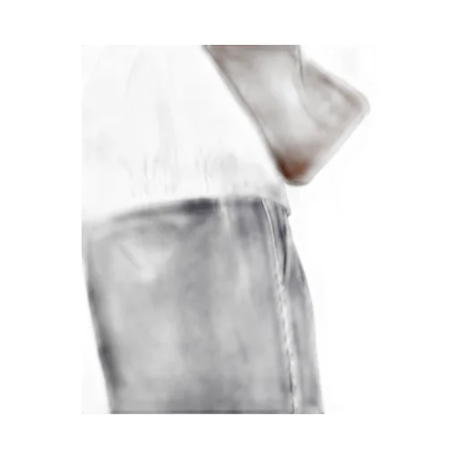 Wool and silk Bermudas