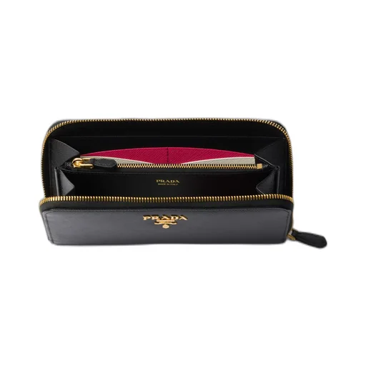 Large Saffiano leather wallet