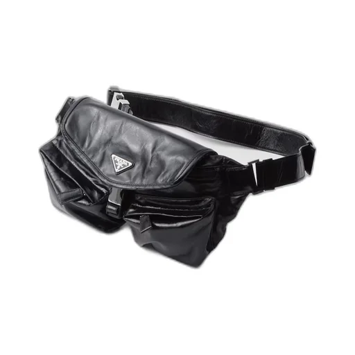 Leather shoulder bag