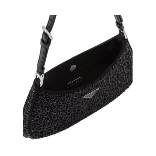 Prada Cleo satin bag with crystals