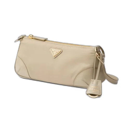 Re-Edition 2002 Re-Nylon and brushed leather shoulder bag