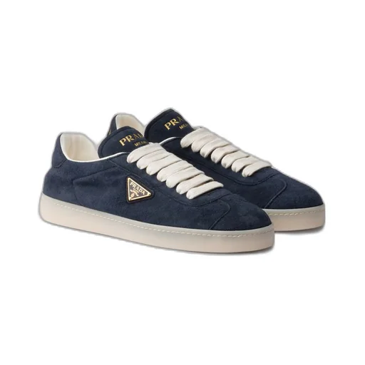 Suede sneakers